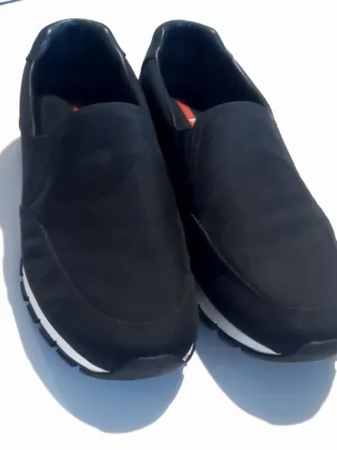 Tênis Prada Slip-On Preto