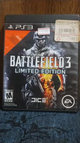 Jogo PS3 Battlefield 3 Limites Edition - Nova Iguaçu