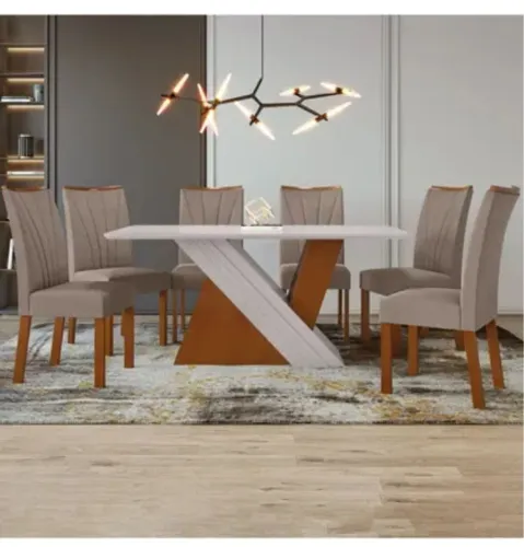 Mesa de jantar Branca