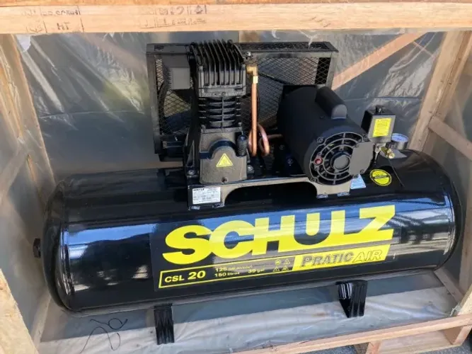 Compressor de Ar Schulz CSV 20 MAX - 200L, 175 Libras, 20 PCM, 5HP, 220V