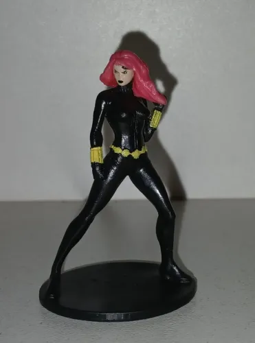 MINIATURA VIUVA NEGRA BLACK WIDOW MARVEL ORIGINAL