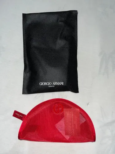Necessaire Giorgio Armani Beauty Vermelha