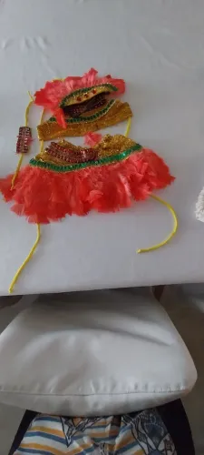 Fantasia infantil Índia tamanho 1 ano 