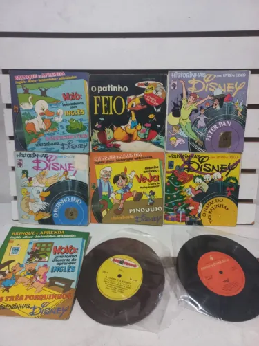 9 discos vinil histórias infantil 