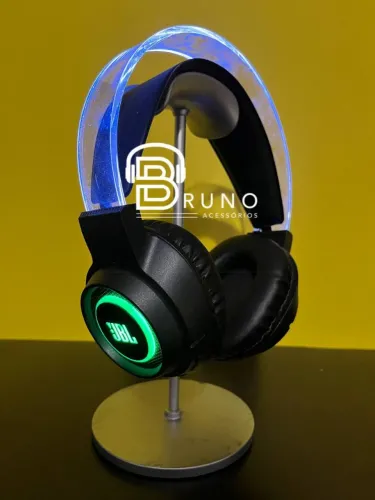 Fone de Ouvido JBL com LED e Design Moderno