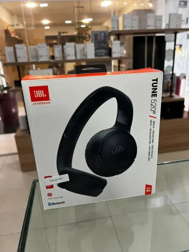 JBL - Fone de Ouvido On ear, Headphone, Tune 520BT, Sem Fio - Preto 