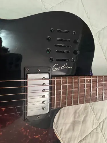 Violão Guitarra Godin A6 Ultra - Black