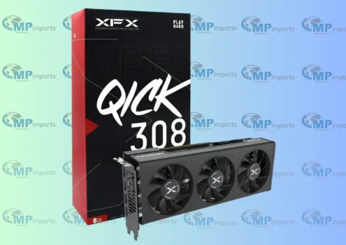 Loja MP Imports: Placa de Vídeo RX 7600 Series Graphics Cards XFX AMD Radeon, 8GB GDDR6