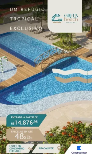 Green Beach Residence- Lotes em Aracaju