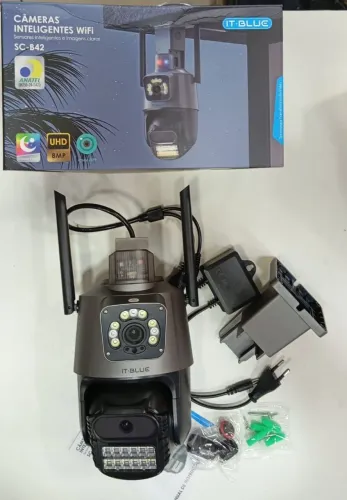 Câmera de Segurança Wifi IT-BLUE SC-B42 8MP UHD