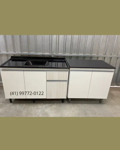 Pia e Balcão auxiliar