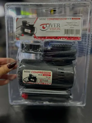 Compressor de Ar 12V para Carros, Vans e Utilitários