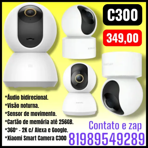 Câmera Smart xiamim C300 