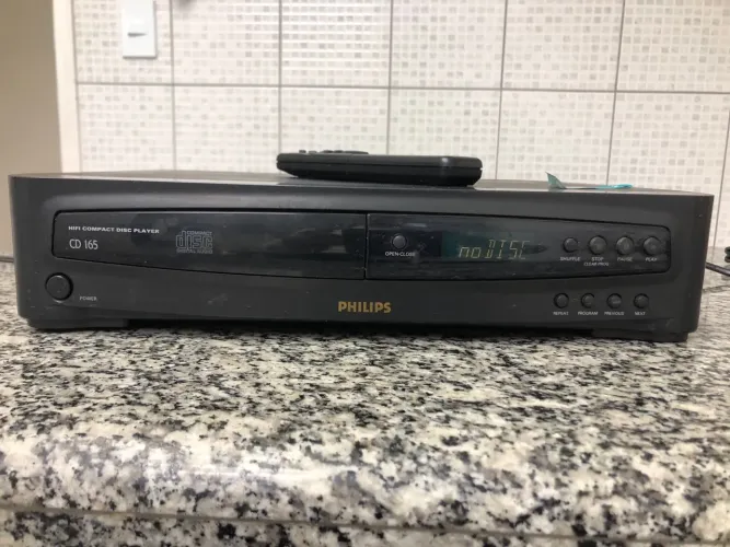 Toca CD Philips CD 165 No estado 