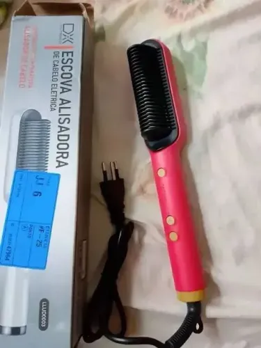 Escova Alisadora 3 em 1 - NOVA (PAGAMENTO SÓ NA ENTREGA)