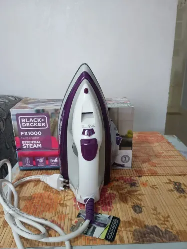 Ferro a Vapor Black+Decker FX1000 - Essencial Steam