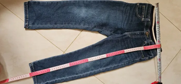 Calça Jeans azul para meninos 6 anos
