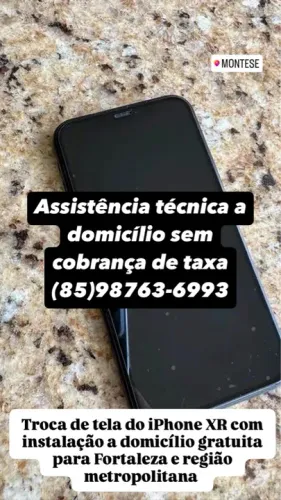 Troca de tela iPhone XR - Fortaleza