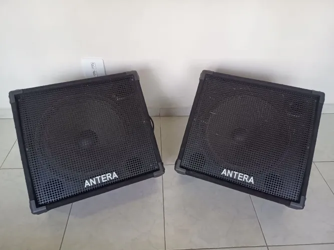 Par de caixas monitor Antera 15" passivas