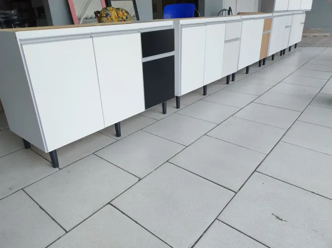 Balcão para pia  1, 20 metros NOVOS corrediça metálica- Design Moderno