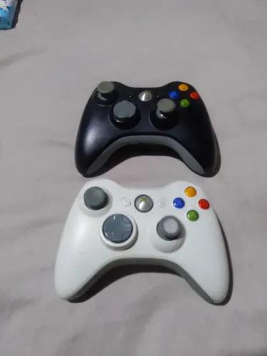 Controle x box x-box 360 branco white 