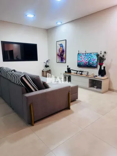 Casa , Vila Toninho, São José do Rio Preto