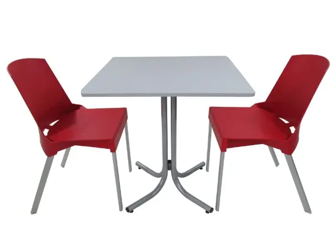 mesas, cadeiras, e lixeiras direto do fabricante - para restaurante e refeitório