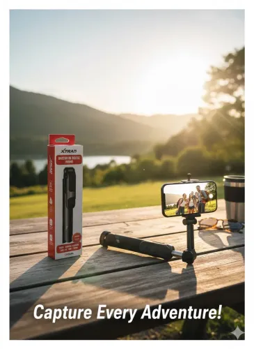 BASTÃO DE SELFIE 3x1