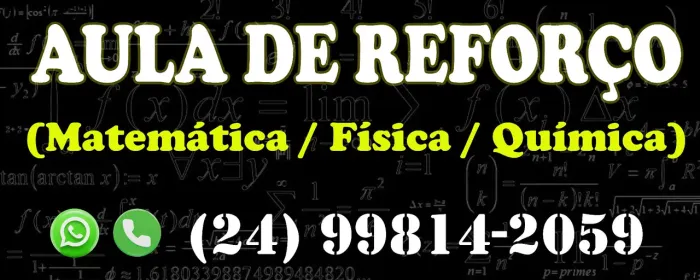 Aula de reforço (de exatas)