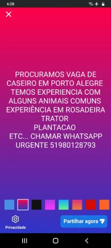 Casal de caseiro