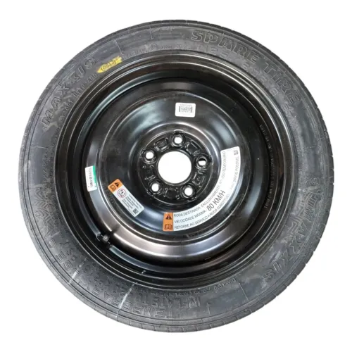 Roda Estepe Fino Aro 16 5x108 Ford Fusion 2019 2018 2017 Preto