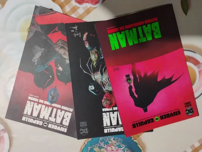 Batman último cavaleiro da terra livros 1,2,3 coleção completa 
