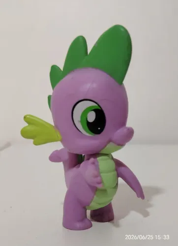 Boneco Miniatura Spike O Dragão My Little Pony.