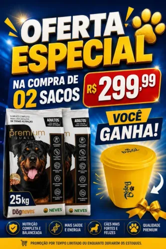Promoção ração Dog Neves