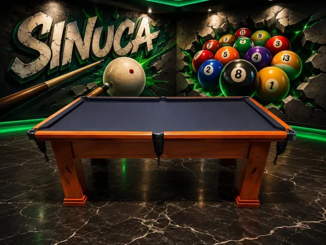 Sinuca grande de redinha