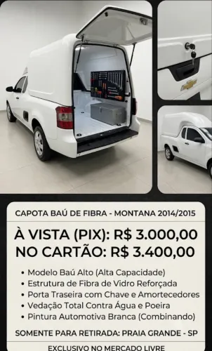 Capota de fibra
