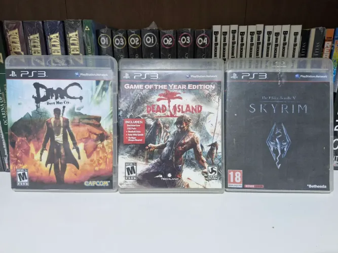 03 Jogos de PS3 (Combo)