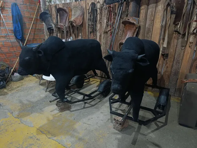 Vendo vaca mecânica