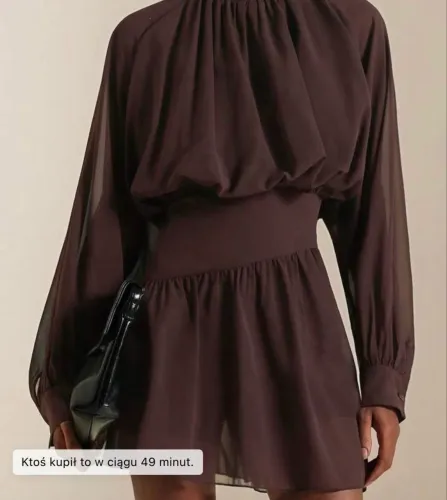 Vestido Marrom 