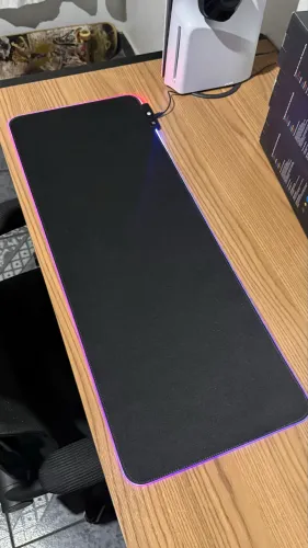 Mousepad RGB 80x30cm grande Novo
