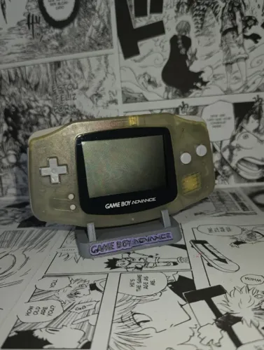 Console Nintendo Game Boy Advance GBA Translucido - Funciona no Fone