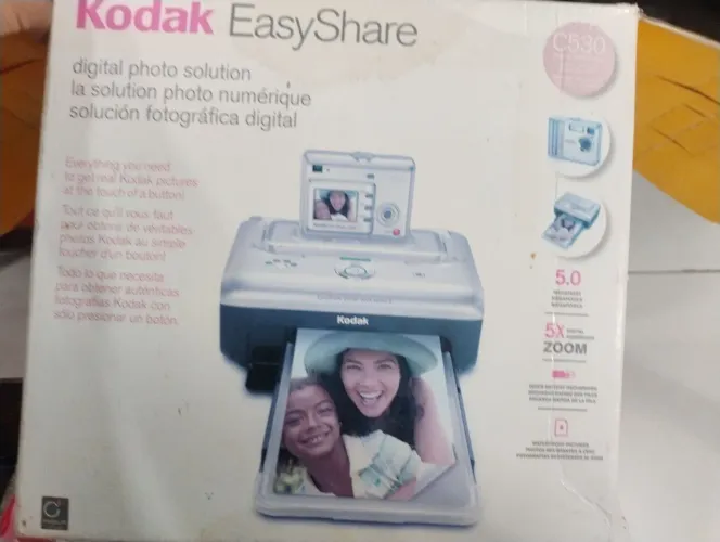 Kodak super nova vem pega a sua, toda completa com tudo camara, impressão e mais conectore