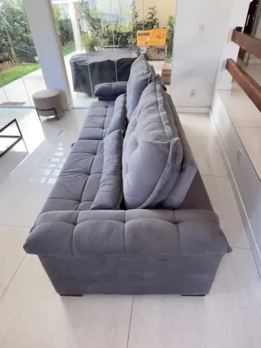 Sofá Retrátil e Reclinável 3,15m