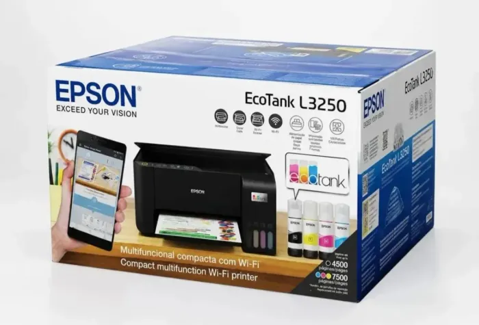 IMPRESSORA L3250 COM WI-FI.