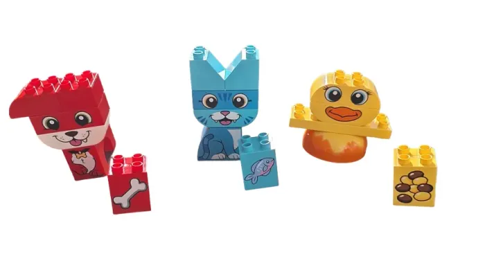Brinquedo LEGO Duplo - 10858 - O Meu Primeiro Quebra-Cabeça com Animais de Estimação