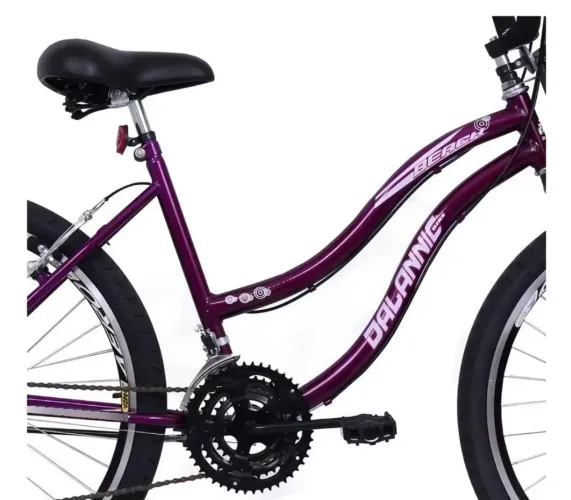 Bicicleta aro 26 Violeta 18 Marchas