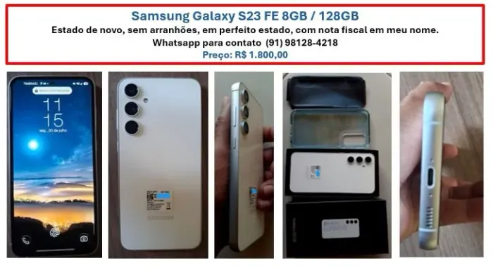 Galaxy S23 FE 5G 8GB/128GB