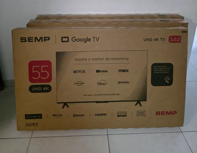TV Semp 55 polegadas 4K smart