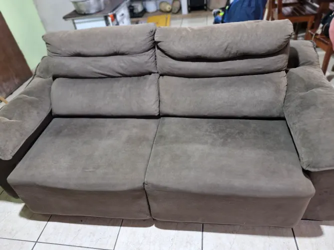 Sofá retrátil 2 lugares