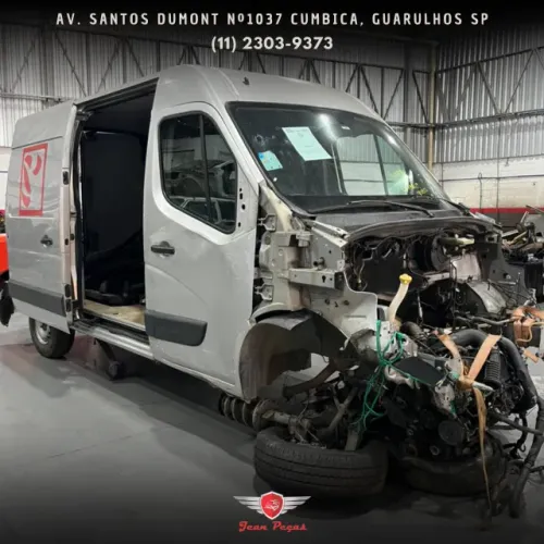 renault master 2020 - sucata retirada de peças